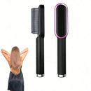 Pente Modelador Profissional 2 em 1 de Aquecimento Rápido para Cachear e Alisar o Cabelo.