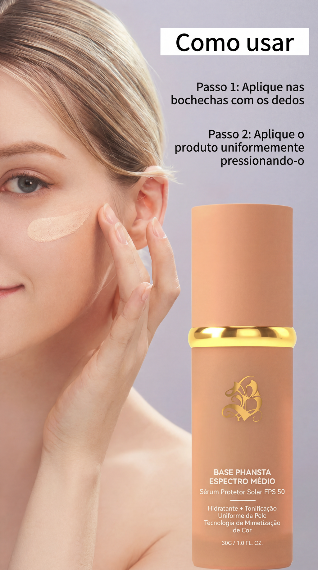 Base 4 em 1 Pele Perfeita em Segundos