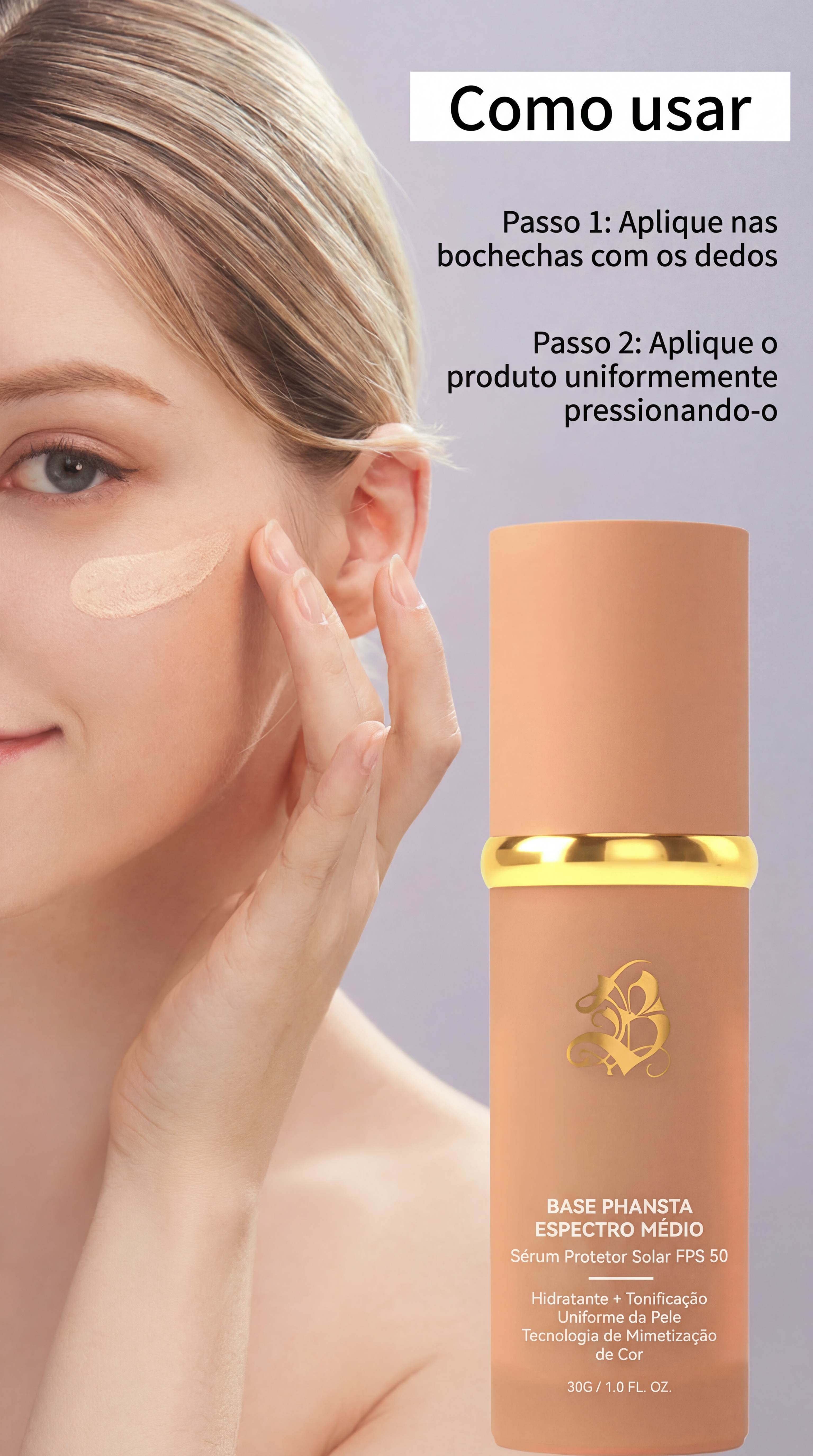 Base 4 em 1 Pele Perfeita em Segundos